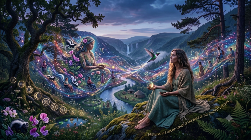Dreaming Her Dream: Living in the Wake of the Goddess’s Return